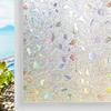 3D Mosaic Rainbow Window Film Privacy UV Protection Static Cling Adhesive Window Stickers for Home Removable Heat Insulation