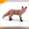 Реалистичная модель животного лисы из ПВХ для образовательной игровой комнаты и изучения дикой природы