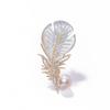 Senior Brooches Flower Leaf Brooch Pins for Women Suit Pendant  Fashion Brooches Jewelry