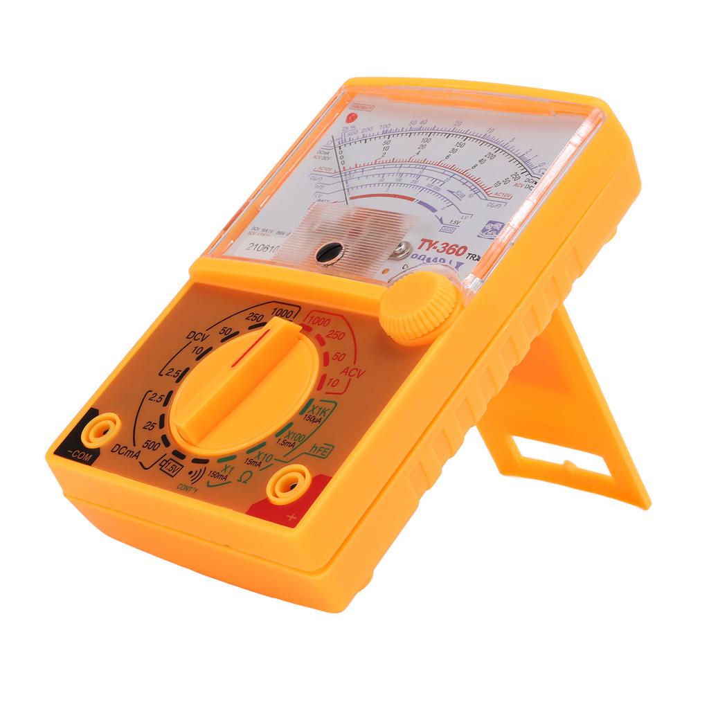 Multimeter High Definition Scale Multiple Measuring Ranges Humanized Design Small Safe Pointer Multimeter