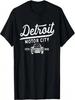 Футболка с надписью Motor City Muscle Car Detroit Новинка Футболка