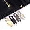 10pcs Zipper Sliders Cord Pack Universal Zipper Pull Repair Kit – Replaceable Metal Sliders & Strings for Clothing, Bags