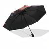 1pc Jujutsu Kaisen Inspired Umbrella Automatic Opening Closing, Portable 3-Fold Design, 8-Bone Iron Frame, Outdoor, Perfect Gift for Fans, Travelers,