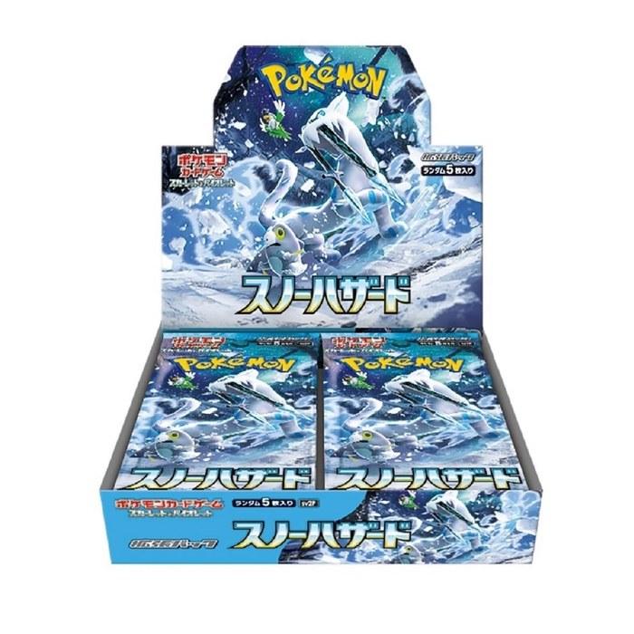 POKEMON Карточная игра Scarlet & Violet Expansion Pack Snow Hazard BOX (1 счет)