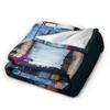 Warm Soft BlanketsKids Adult Decorative Omar Courtz Singer Throw Blanket  Flannel Bedspread For Couch Chair Print Sofa Bed Cover
