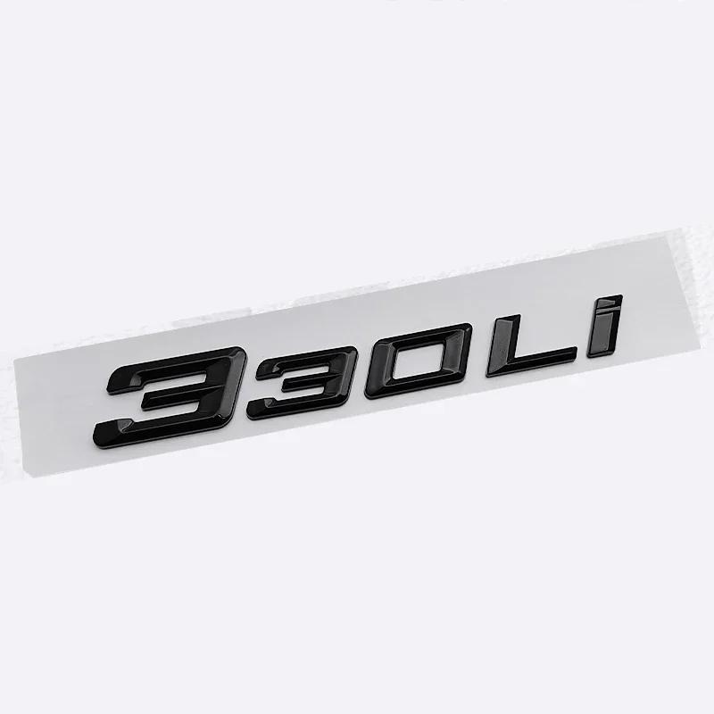 ABS Auto Sticker Letters Decal Voor BMW 320i 520Li 730Li 760Li Kofferbak Emblem Badge