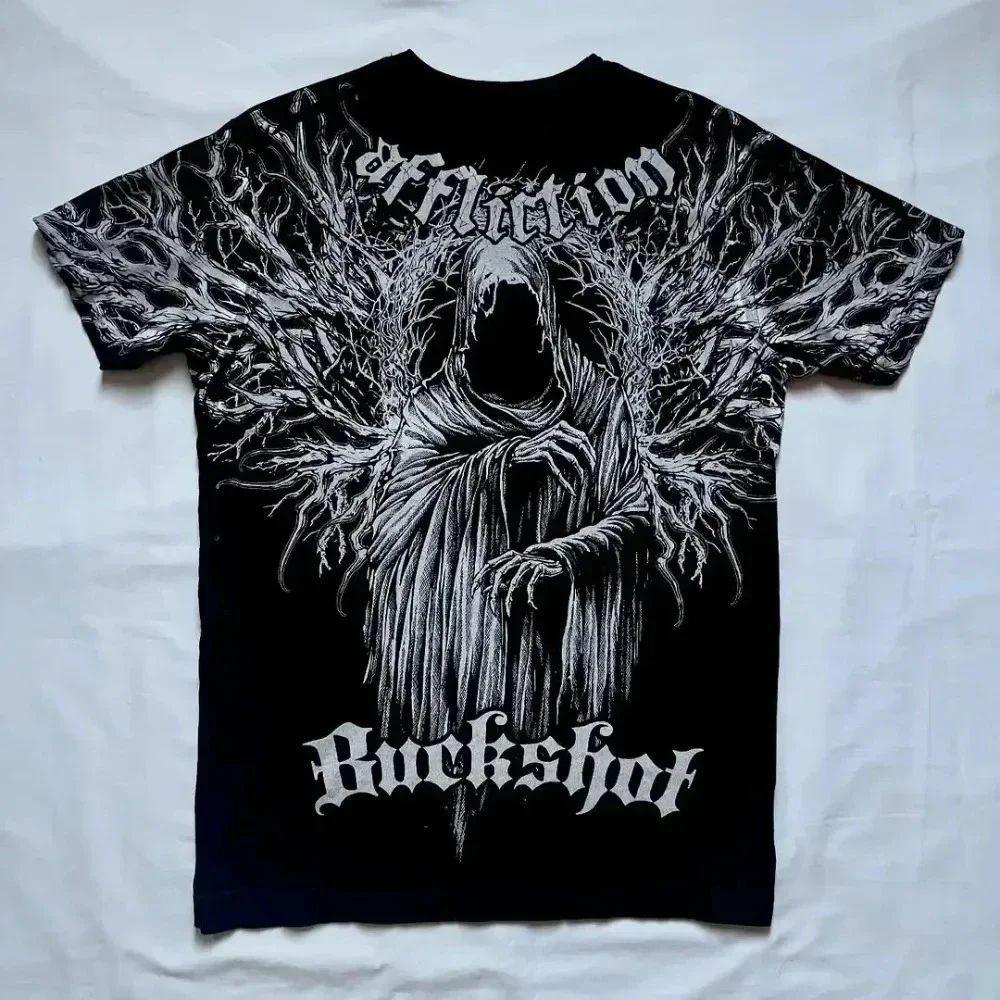 Мужская летняя футболка с принтом черепа, удобная, с круглым вырезом, в уличном стиле, для активного отдыха