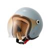 Marushin MCJ7 Bubble Rider Motorcycle Jet Classic Size L Product 05302042 Women's Helmet, Blue, (56-57cm), Number