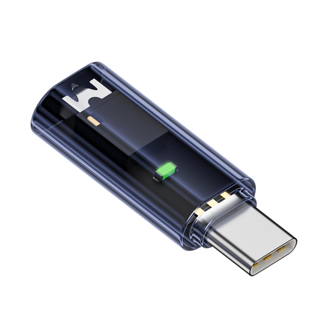 Адаптер для наушников Type C - 3,5 мм с декодирующим чипом, преобразователем звуковой частоты, подходит для безупречного прослушивания музыки