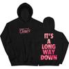 Megan Moroney Cloud 9 Hoodies Letter It's A Long Way Down Print Sweatshirt Long Sleeve Fleece Hooded Pullovers Men Women Clothes