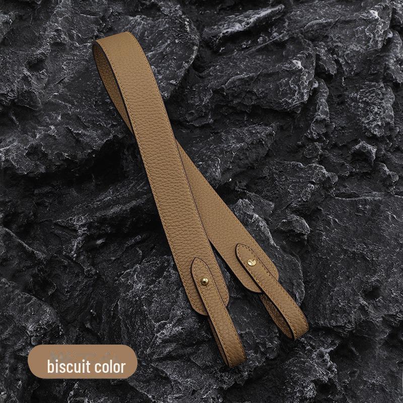 Genuine Leather Cowhide Adjustable Shoulder Strap for Handbags and Belt Bags
