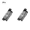 2Pcs License Plate Lamp Light Shell Cover For Mazda 2 3 BS1E-51-274E