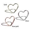 Ring Shape Paper Clamp Wedding Supplies Clamps Stand Table Numbers Holder Photos Clips Place Card
