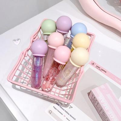 Масло для губ Pudding Jelly Lip Oil Увлажняет и делает губы пухлыми Чистая и чистая текстура и уменьшает морщины на губах