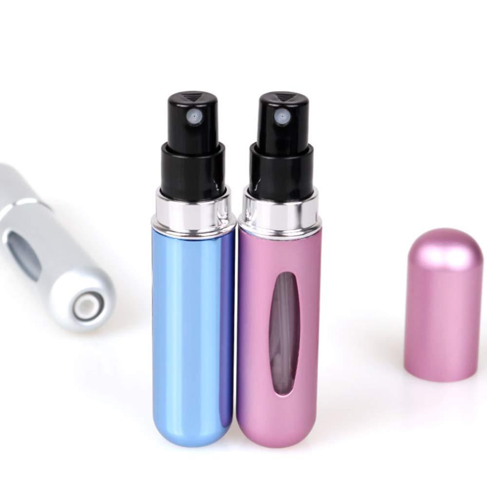Refillable Mini Perfume Bottle Portable Cosmetic Bottle Spray Bottle Atomizer Spray Container Travel Refillable Bottles 5ml KTY
