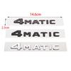 4matic 3D ABS  Car letter trunk 4 Matic  Logo stickers and badges are suitable for Marseille ML 320 CDI C300