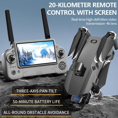 S880 GPS Дрон Съемка с слежением 3-осевой стабилизатор Бесколлекторный Лазерное обнаружение препятствий 5G Передача изображения Поставляется с устройством сброса груза