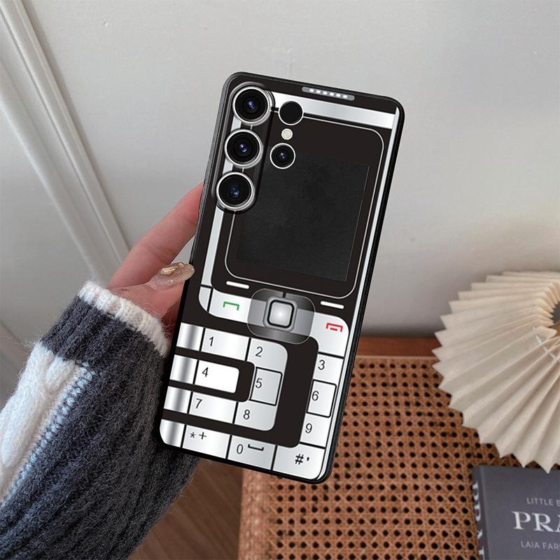 Funny Camera Patterned Phone Case For Samsung S24 S23 Ultra Plus A55 A54 A35 A34 A25 A24 A23 A15 A14 4G 5G For Samsung A54 Shockproof Bumper Cover