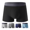 Мужские трусы-боксеры средней посадки U-образные высокоэластичные дышащие шорты-брифы облегающие трусы повседневная одежда