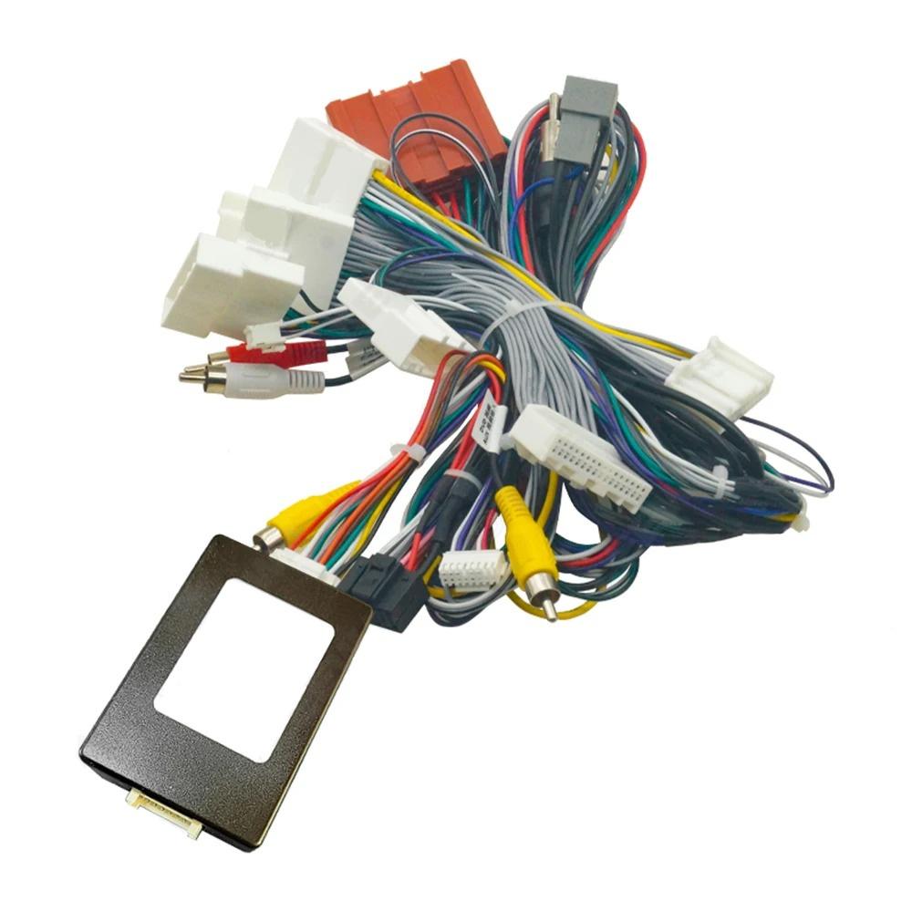 16-контактный стерео радио Android жгут проводов с блоком Cabus для Mazda Cx-5 2014-2016