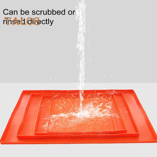 Термостойкий силиконовый коврик для гриля, нескользящий, для кемпинга, защитный коврик для барбекю, огнестойкий, устойчивый к ржавчине, для гриля на открытом воздухе