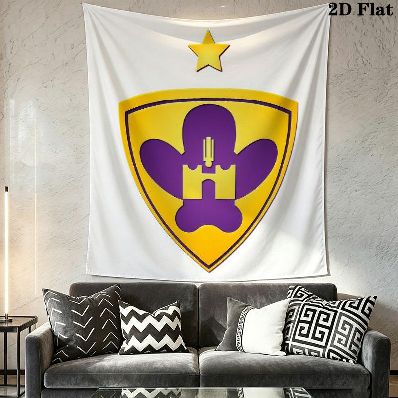 Maribor Roots Wall Hanging Printed Fabric Blanket Decorative Tapestries for Bedroom Living Room Home Decor