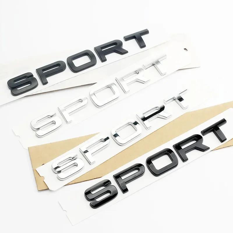 AAWB1 AAPR1 3D ABS SPORT Letters Emblem Rear Trunk Badge Sticker compatible compatible for Land Range Rover Discovery Evoque L494 L320 Car Styling