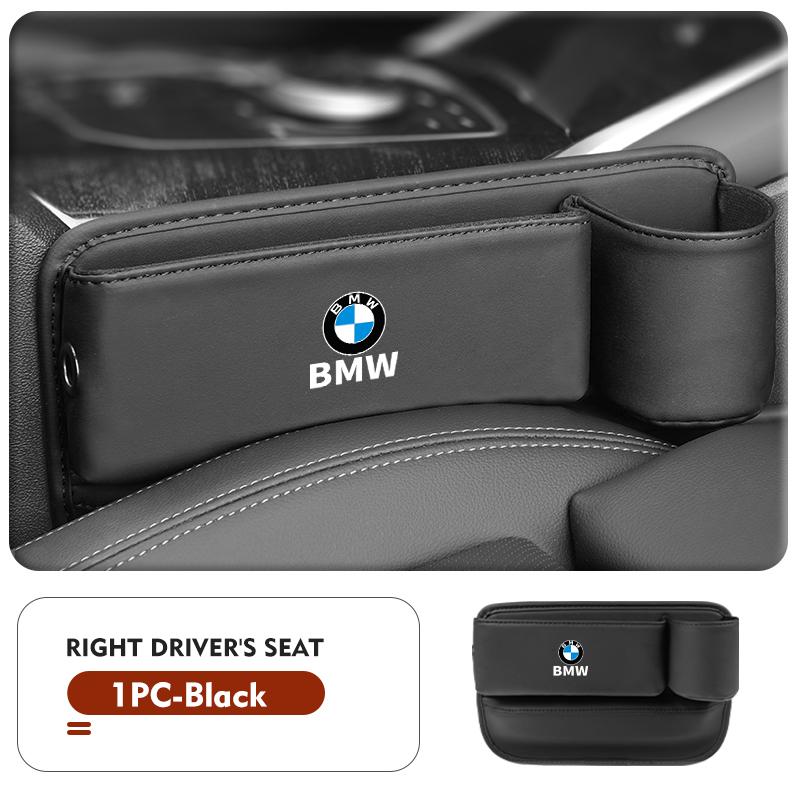 QAED6 Car Seat Gap Storage Box Door Side Seat Gap Organizer Case For BMW E87 E70 E91 E30 G20 E92 E93 E60 E46 E90 G30 E53 X1