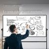 Deli H-Frame Reversible Magnetic Whiteboard