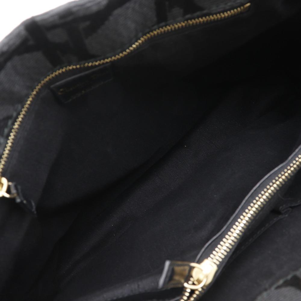 Dior Сумка-тоут Canage JCA449449 черная нейлоновая канва Женская Б/У