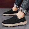 Mesh one-pedal lazy men's shoes 2025 new spring casual trendy shoes men's thick-soled breathable dad shoes men's