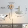 Bauhaus Cream Wind Rocker Arm LED Wall Llight With Switch Bedside Wall Lamp Vintage Bedroom StudyTelescopic Folding Reading Lamp