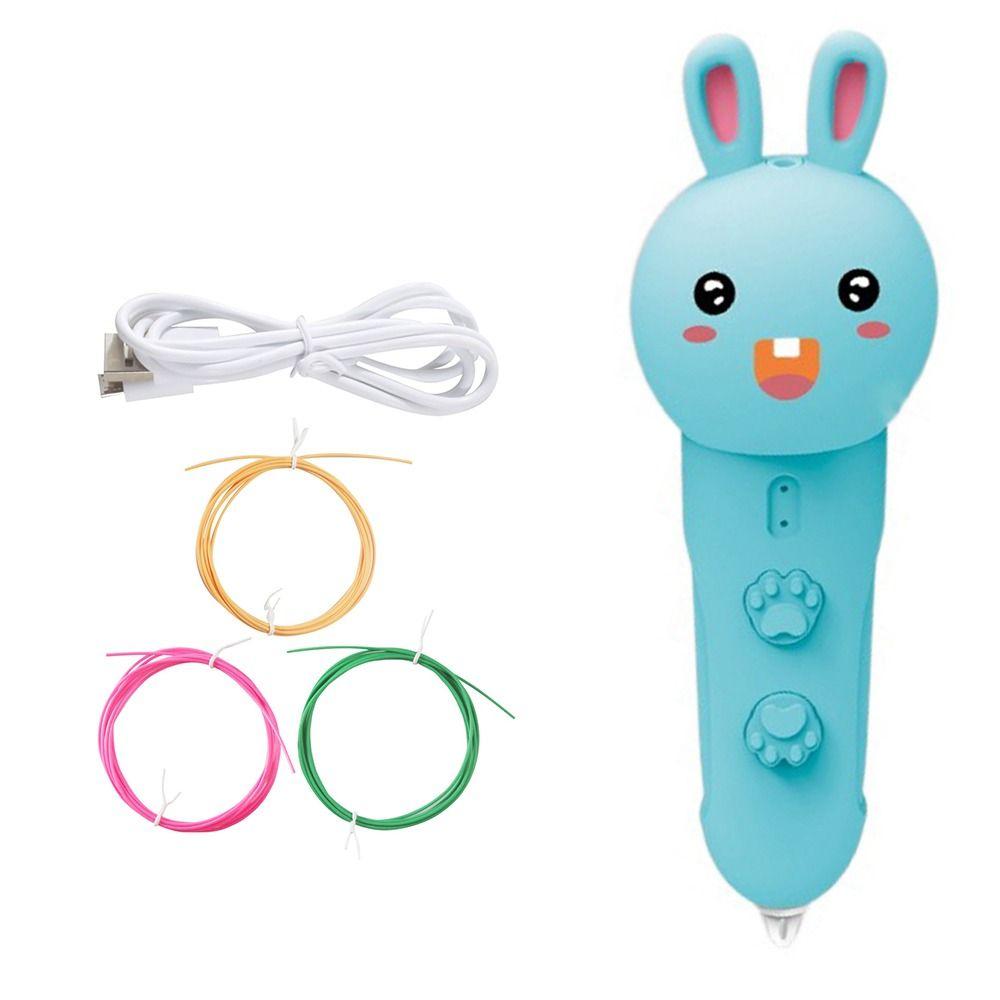 Безопасная низкотемпературная ручка-принтер для граффити и рисования для детей/взрослых, 3D-ручка для рисования, 3D-карандаши, игрушки для рисования своими руками, арт-крафт, принтер