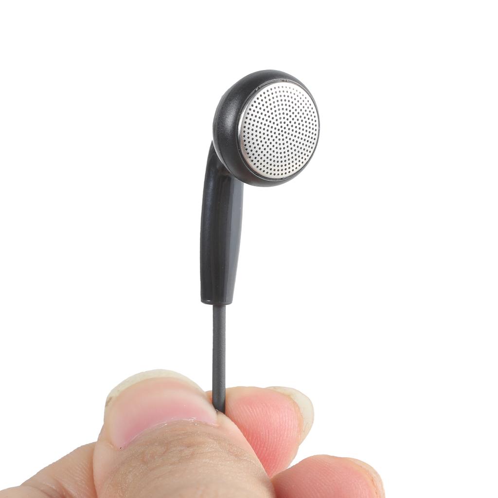 Один наушник односторонние беруши с микрофоном 3,5 мм штекер один наушник стерео звук армированный шнур для радио