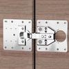Thickened Cabinet Door Hinge Installation Plate Cupboard Door Hinge Mounting Plate  Household Tools