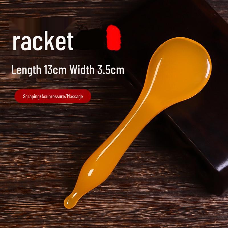 «Скребок для массажа на основе пчелиного воска для шеи, талии и лица»