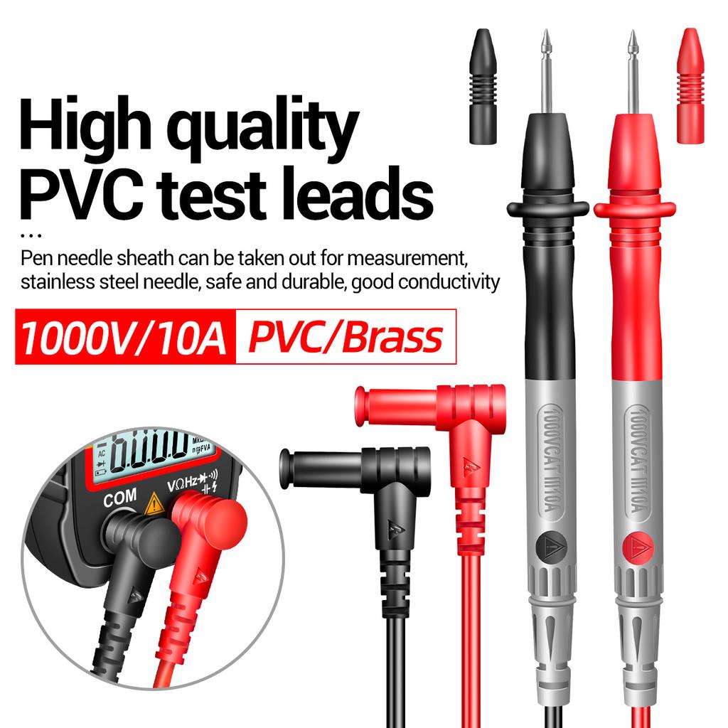 ANENG CM81 Умные клещи переменного тока Мультиметр с зажимами 6000 отсчетов Вольтметр с автоматическим диапазоном 600A Амперметр