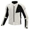 Motorcycle Protective Full Mesh Jacket For CE Standard Mesh Material Protector Silver Black L JK-1283 Spring/Summer 07-1283 Men's