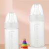Бутылочка для кормления младенцев 100 мл с силиконовой соской, герметичная, портативный контейнер для молока, чехол для недоношенных детей