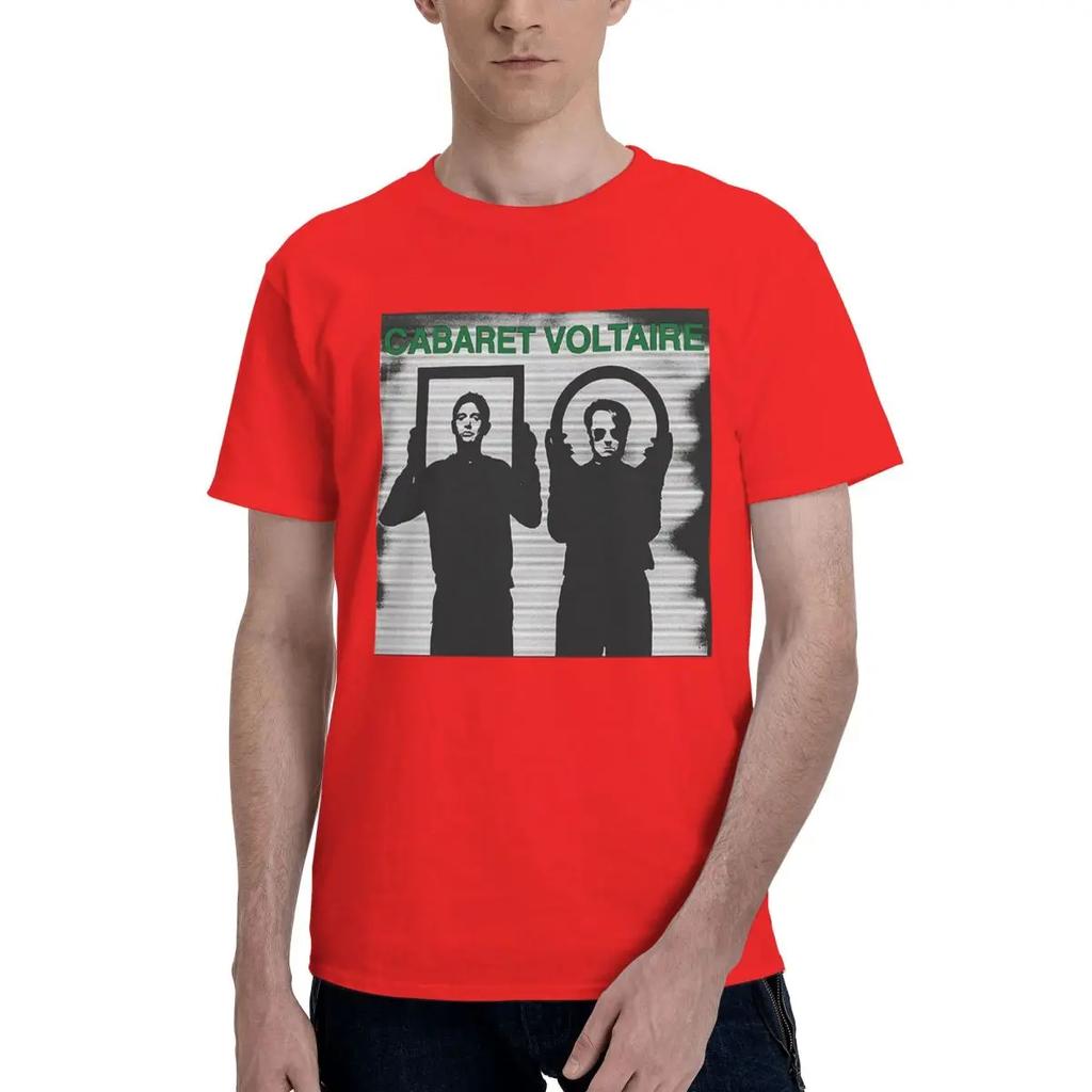 Cabaret Voltaire 100 Cotton Casual Breathable Confortable T Shirt Designer Clothes Men Mens Tops