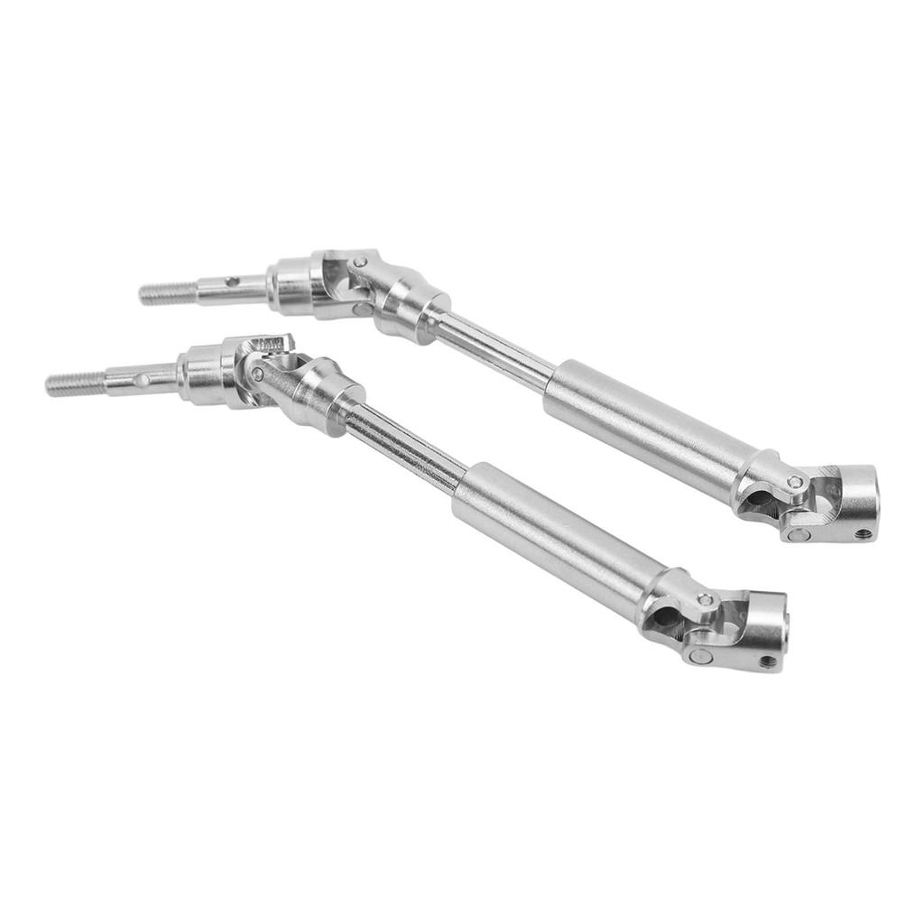 2Pcs RC Front Drive Shaft Stainless Steel Set Kit for Traxxas SLASH 4x4 Rustler Stampede