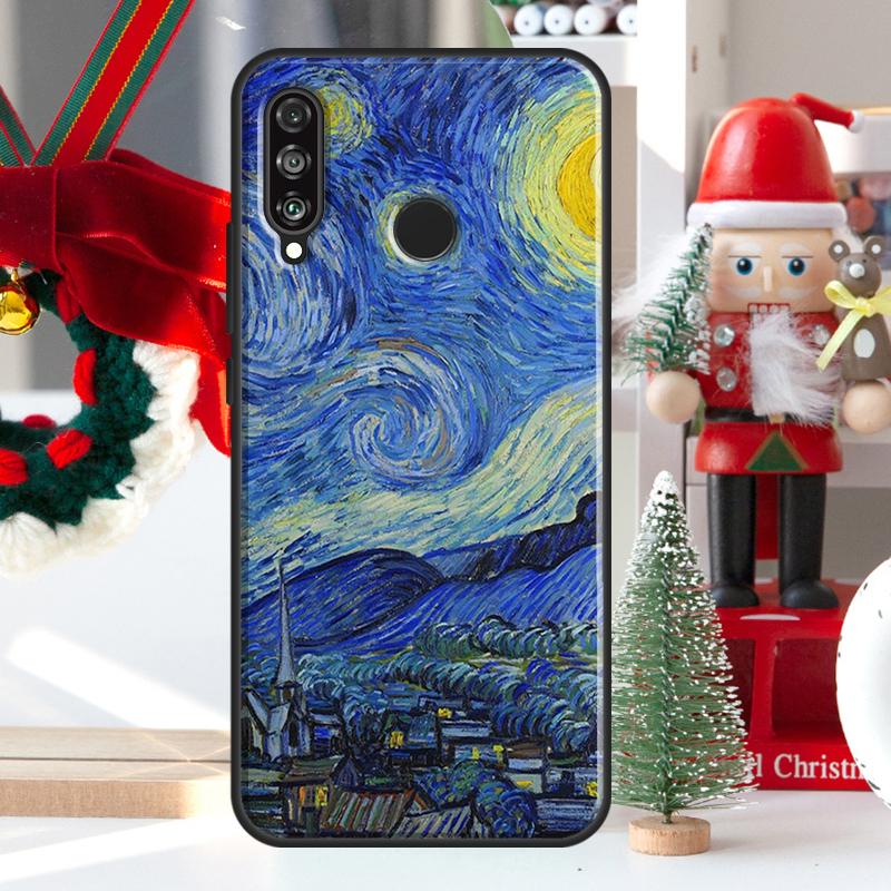 Ван Гог Звездная ночь Для Huawei Nova 5T 9 10 SE 7i 8i 11i 12i Y73 Y72 Y61 Y91 Y60 Y70 Y90 P20 P40 P30 Lite Чехол