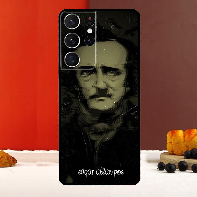 Edgar Allan Poe Case For Samsung Galaxy S23 S22 Ultra S21 S10 S9 S20 Plus Note 10 20 S20 FE S21 FE Back Cover
