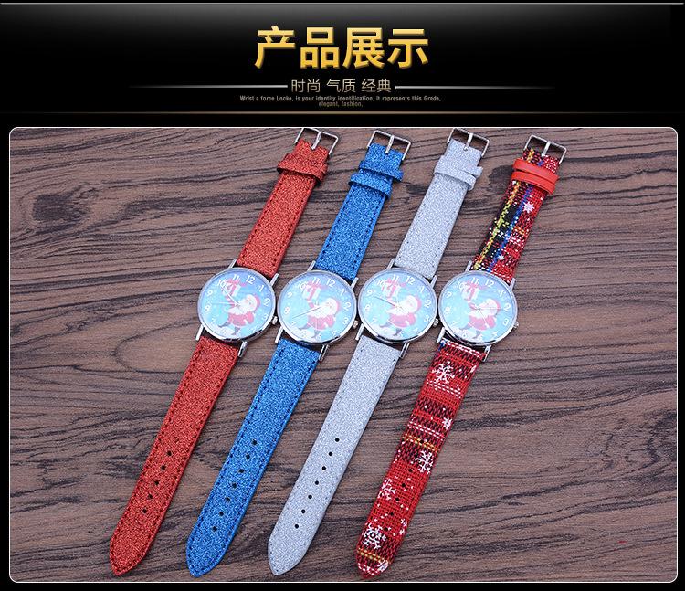 Рождественский Снеговик Женские Часы Повседневные Кварцевые Наручные Часы Яркий Цвет Кожаный Ремешок Кварцевые Часы Женские Часы Reloj Mujer