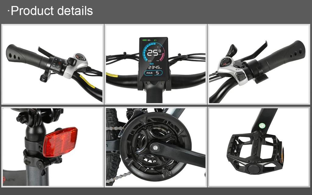 Ebike SY26-II Bicycle for Men Road Bike 26*1.95 Inch Tire Bicycle Mountain 26 Inch Cycle 21 Speed 500w 36v 13Ah Electric Bicycle Ebike