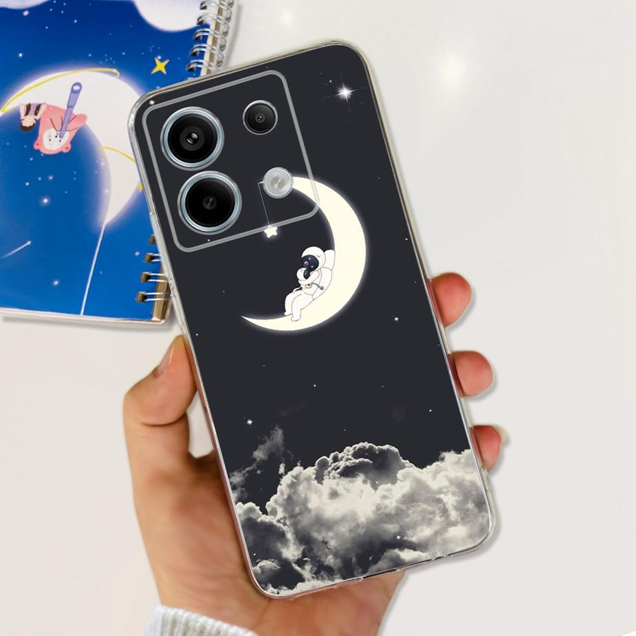For Xiaomi Poco X6 Pro 5G Case New Fashion Painted Cover Clear Silicone Soft TPU Phone Case For Xiaomi Poco X6 Pro PocoX6 Bumper