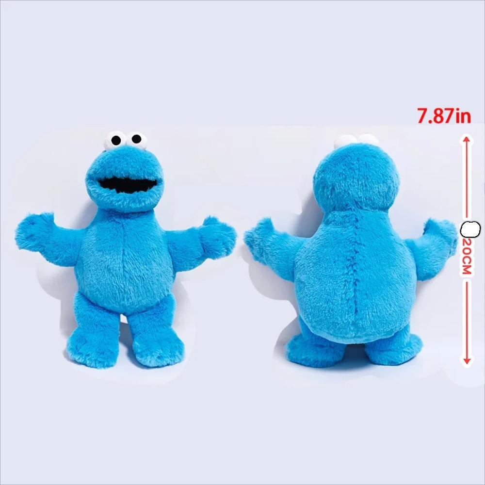 Cute Sesame Street Plush Toy Dolls Featuring Elmo Cookie Monster Big Bird and Kermit The Frog Are Adorable Options for All Ages
