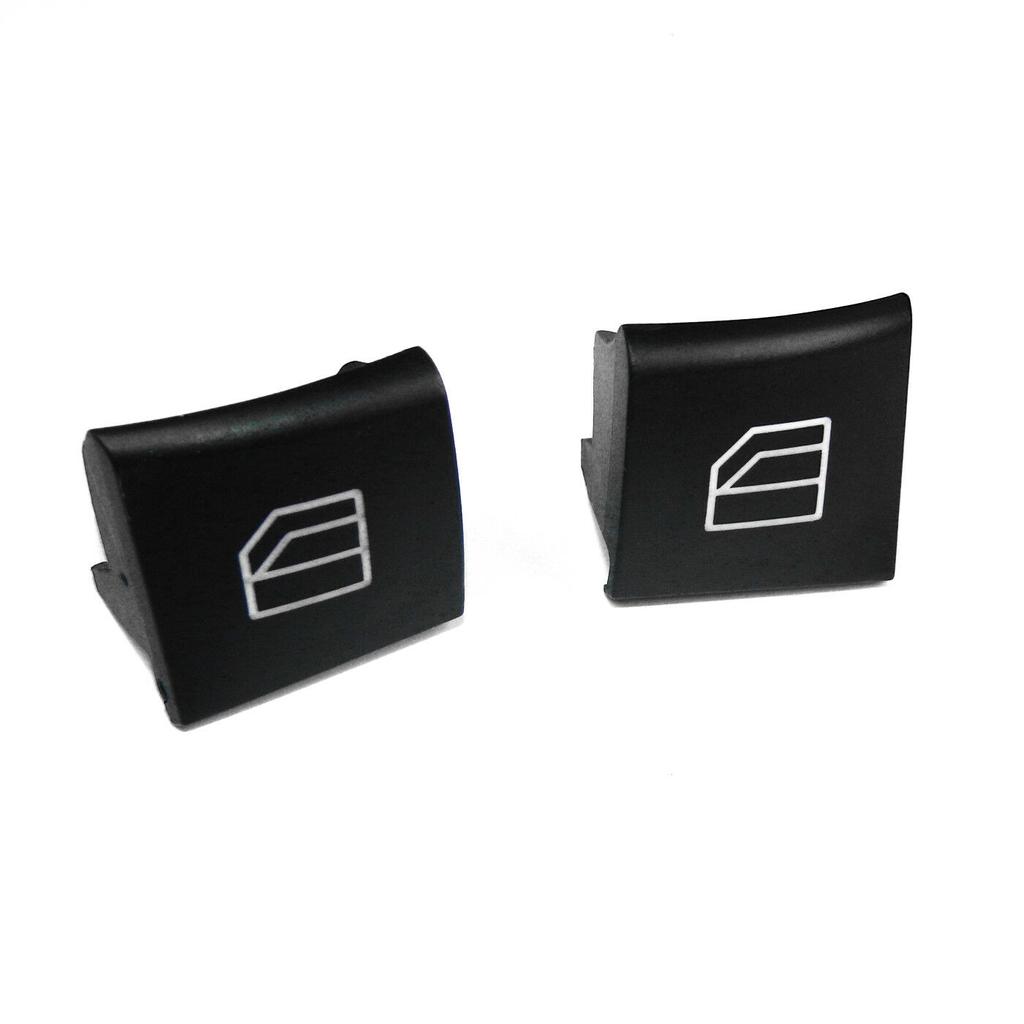 Крышка кнопки переключателя стеклоподъемника водительской двери из 2 частей для Mercedes ML GL R Class W164 W251 X164 - Прочный пластик, OEM-дизайн