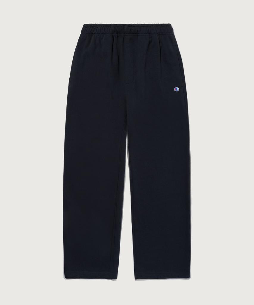 Champion Спортивные штаны с логотипом C, свободный крой, черные