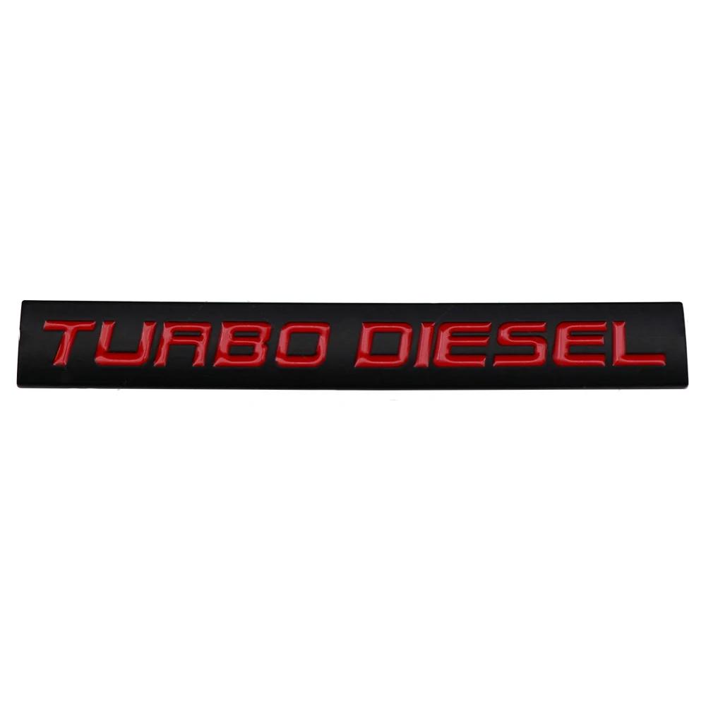 Боковая наклейка на кузов автомобиля Задняя декаль Шильдик Логотип Turbodeisel для VW Infiniti Chevrolet Land Rover JEEP MINI Lexus Honda Subaru Toyota